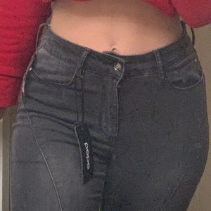 These are brand new Bebe black jeans!